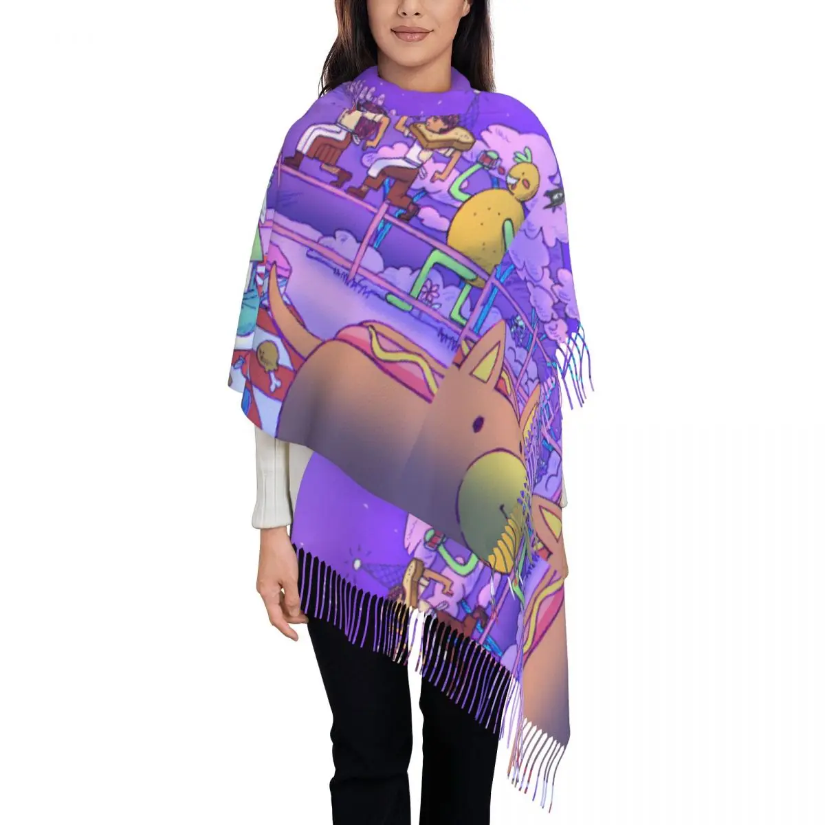 Mari Basil Scarf for Women Winter Warm Shawls and Wrap Omori Game Long Large Shawl Scarf Daily Wear
Mari Basil Scarf for Women Winter Warm Shawls and Wrap Omori Game Long Large Shawl Scarf Daily Wear