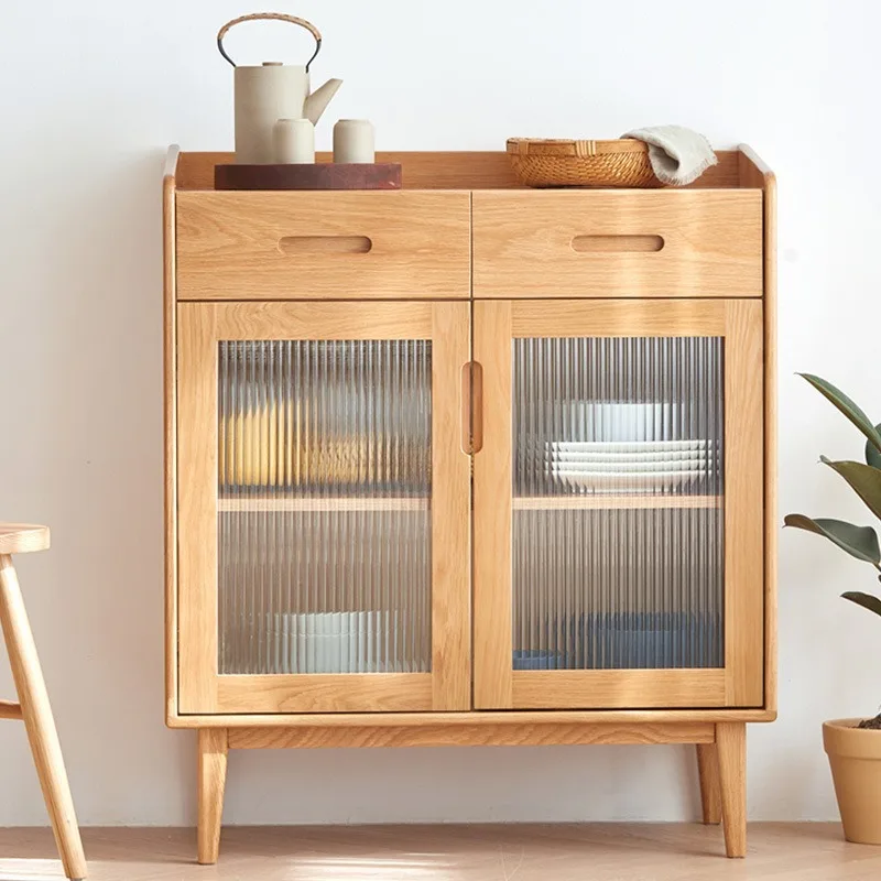 All solid wood side cabinet North American log color dining side cabinet Modern simple locker Light luxury small apartment livin
All solid wood side cabinet North American log color dining side cabinet Modern simple locker Light luxury small apartment livin
