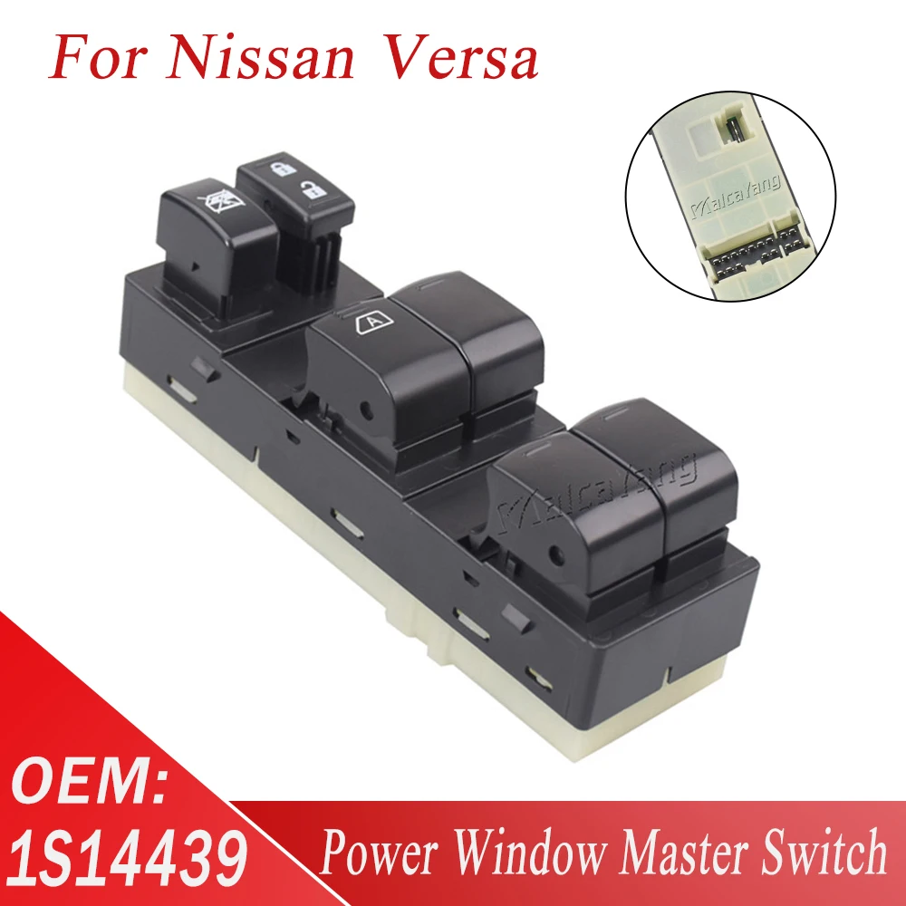 New Front Left Power Window Switch 25401-3AA1B 25401-3AA2B 1S14439 For Nissan Versa Note 2012-2019 car styling
New Front Left Power Window Switch 25401-3AA1B 25401-3AA2B 1S14439 For Nissan Versa Note 2012-2019 car styling
