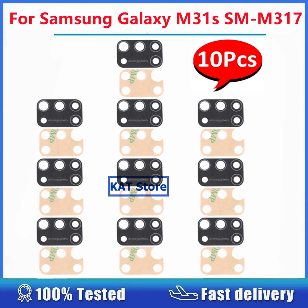 10PCS For Samsung Galaxy M31s SM-M317 M317 2020 Rear Back Camera Glass Lens Cover With Sticker Adhesive Replacement
10PCS For Samsung Galaxy M31s SM-M317 M317 2020 Rear Back Camera Glass Lens Cover With Sticker Adhesive Replacement
