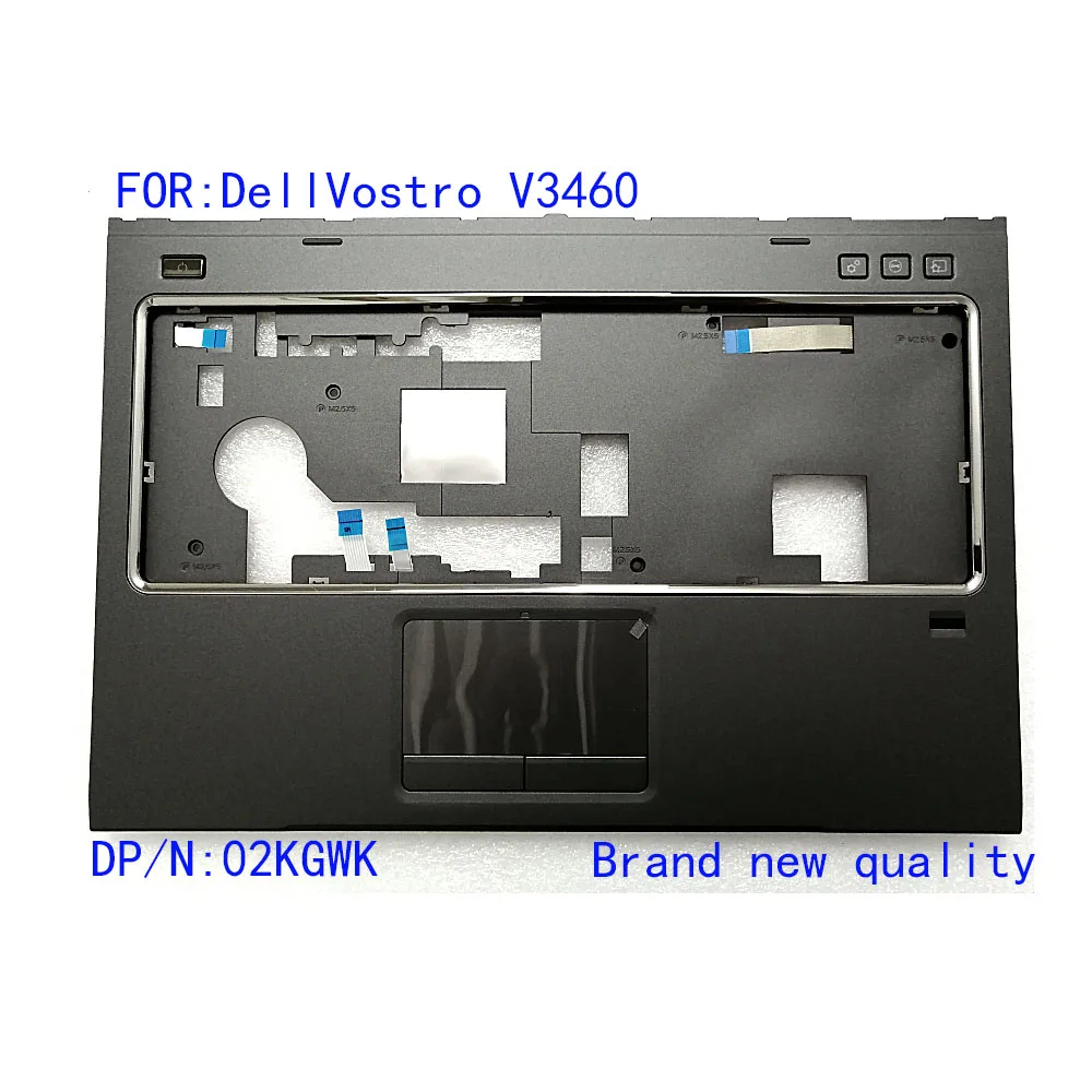 New product for Dell vostro 3460 v3460 black palm pad touch pad cover, baffle and bottom shell 02kgwk brand new quality
New product for Dell vostro 3460 v3460 black palm pad touch pad cover, baffle and bottom shell 02kgwk brand new quality