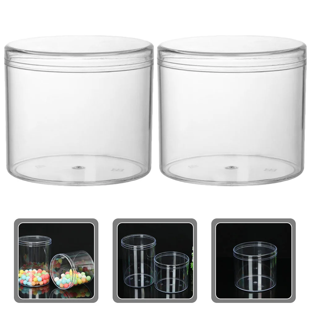 15Pcs Food Storage Containers Clear Plastic Round Airtight Jars Kitchen Pantry Organizer Sealed Canisters
15Pcs Food Storage Containers Clear Plastic Round Airtight Jars Kitchen Pantry Organizer Sealed Canisters