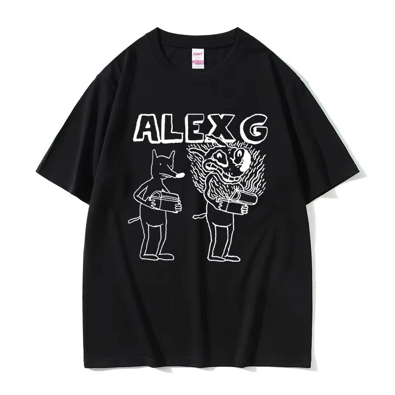 Футболка с принтом Singer Alex G, мужская летняя повседневная футболка с коротким рукавом, модная забавная футболка оверсайз для мужчин и женщин, винтажная футболка унисекс
Футболка с принтом Singer Alex G, мужская летняя повседневная футболка с коротким рукавом, модная забавная футболка оверсайз для мужчин и женщин, винтажная футболка унисекс
