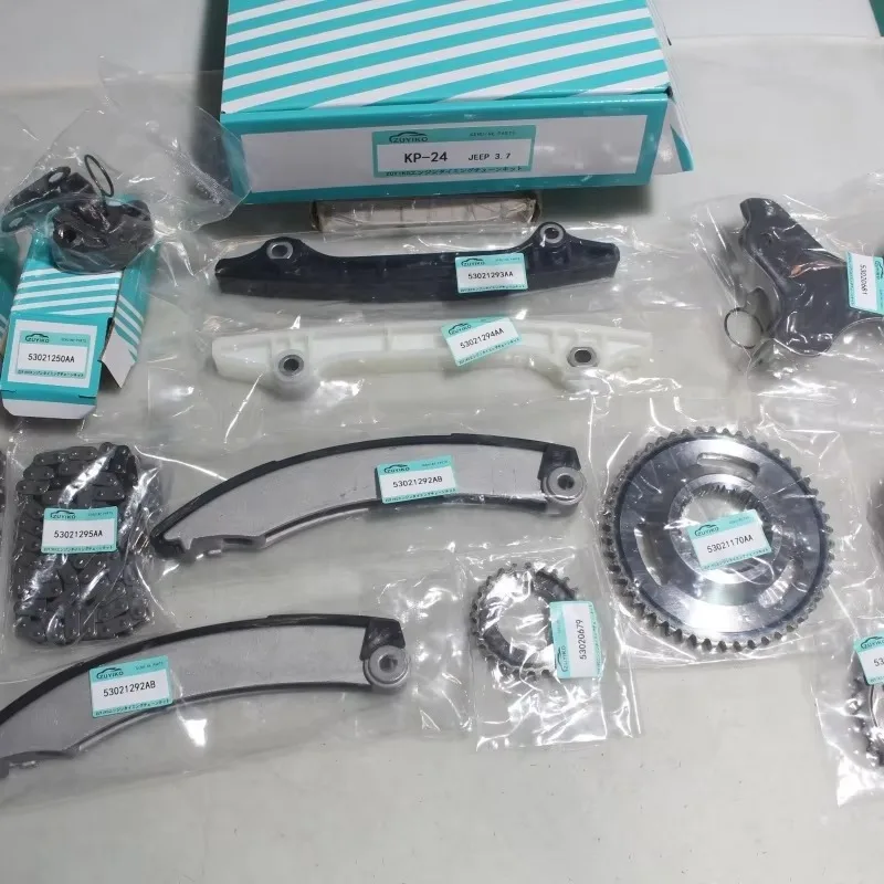 Timing Chain Kit for Chrysler dodge jeep 3.7l Engine 53021295aa 53020680 KP-24
Timing Chain Kit for Chrysler dodge jeep 3.7l Engine 53021295aa 53020680 KP-24