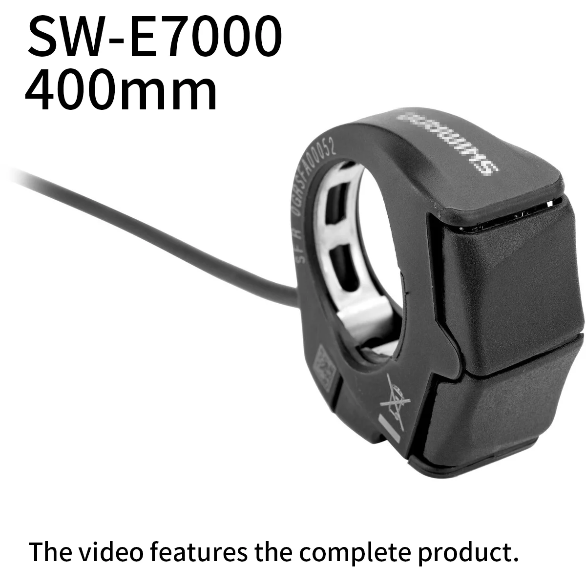 for-shimano STEPS SW-E7000 400mm Assist Switch - Black Hand Assist Switch with 400mm E-Tube Wire
for-shimano STEPS SW-E7000 400mm Assist Switch - Black Hand Assist Switch with 400mm E-Tube Wire