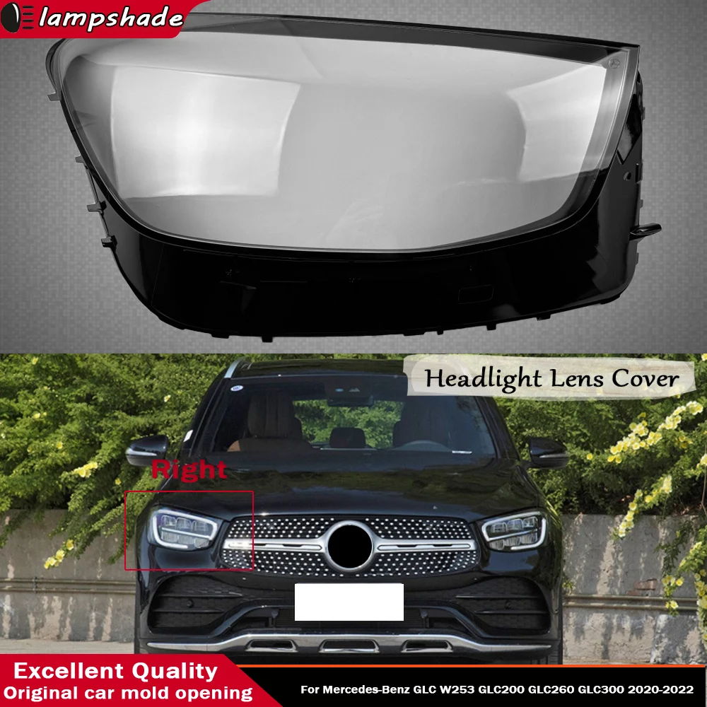 Car Headlight Lens Cover Clear Front Headlamp Shell Lamp Hood For Mercedes-Benz GLC W253 GLC200 GLC260 GLC300 2020 2021 2022
Car Headlight Lens Cover Clear Front Headlamp Shell Lamp Hood For Mercedes-Benz GLC W253 GLC200 GLC260 GLC300 2020 2021 2022