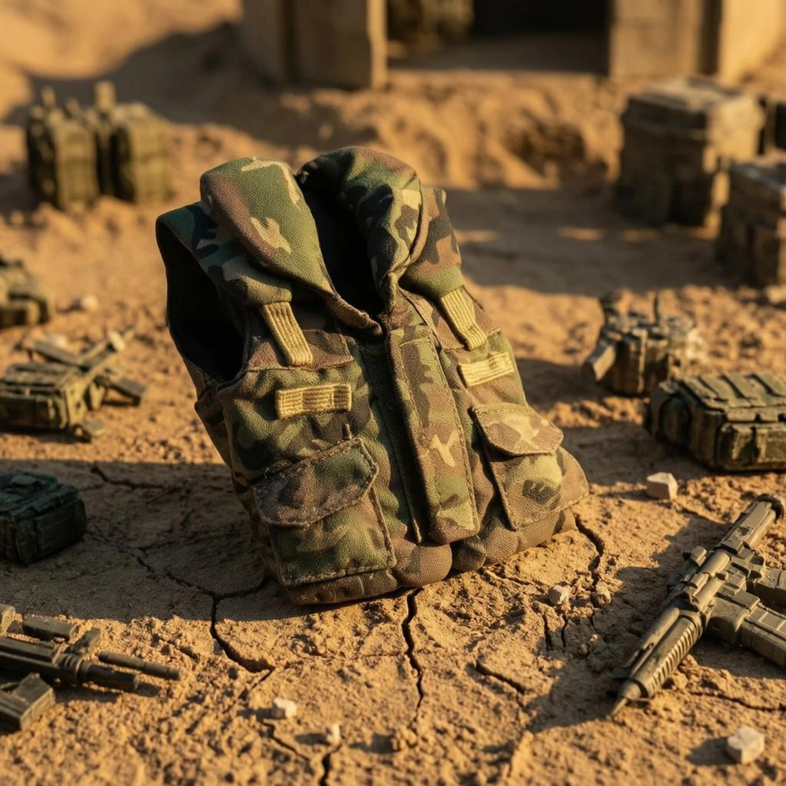 Vest Padded Hooded Top Miniature Vest Figure Accessory Stitched Defensive Gear for Scene Setting
Vest Padded Hooded Top Miniature Vest Figure Accessory Stitched Defensive Gear for Scene Setting