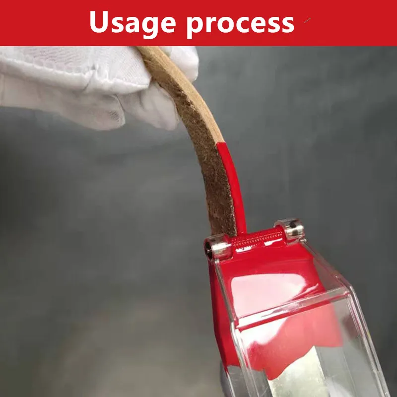 1 шт. DIY ручная коробка для масла из кожи, инструмент для обработки изогнутых кромок 
1 шт. DIY ручная коробка для масла из кожи, инструмент для обработки изогнутых кромок