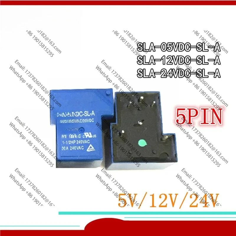 10 шт. новое реле SLA-12VDC-SL-A SLA-24VDC-SL-A SLA-05VDC-SL-A 12VDC 12VDC 5V 12V 24V 30A 250VAC 5PIN
10 шт. новое реле SLA-12VDC-SL-A SLA-24VDC-SL-A SLA-05VDC-SL-A 12VDC 12VDC 5V 12V 24V 30A 250VAC 5PIN