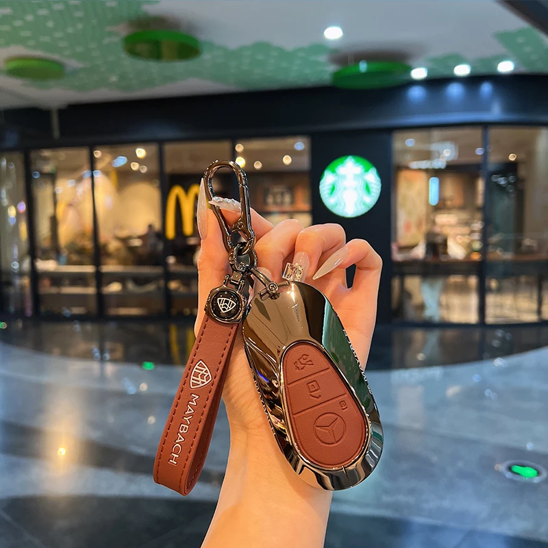 Style Car Key Case Cover For Mercedes Benz C E S Class W206 W223 W214 GLA GLB GLC CLA CLS E300 S450 S580 S500
Style Car Key Case Cover For Mercedes Benz C E S Class W206 W223 W214 GLA GLB GLC CLA CLS E300 S450 S580 S500
