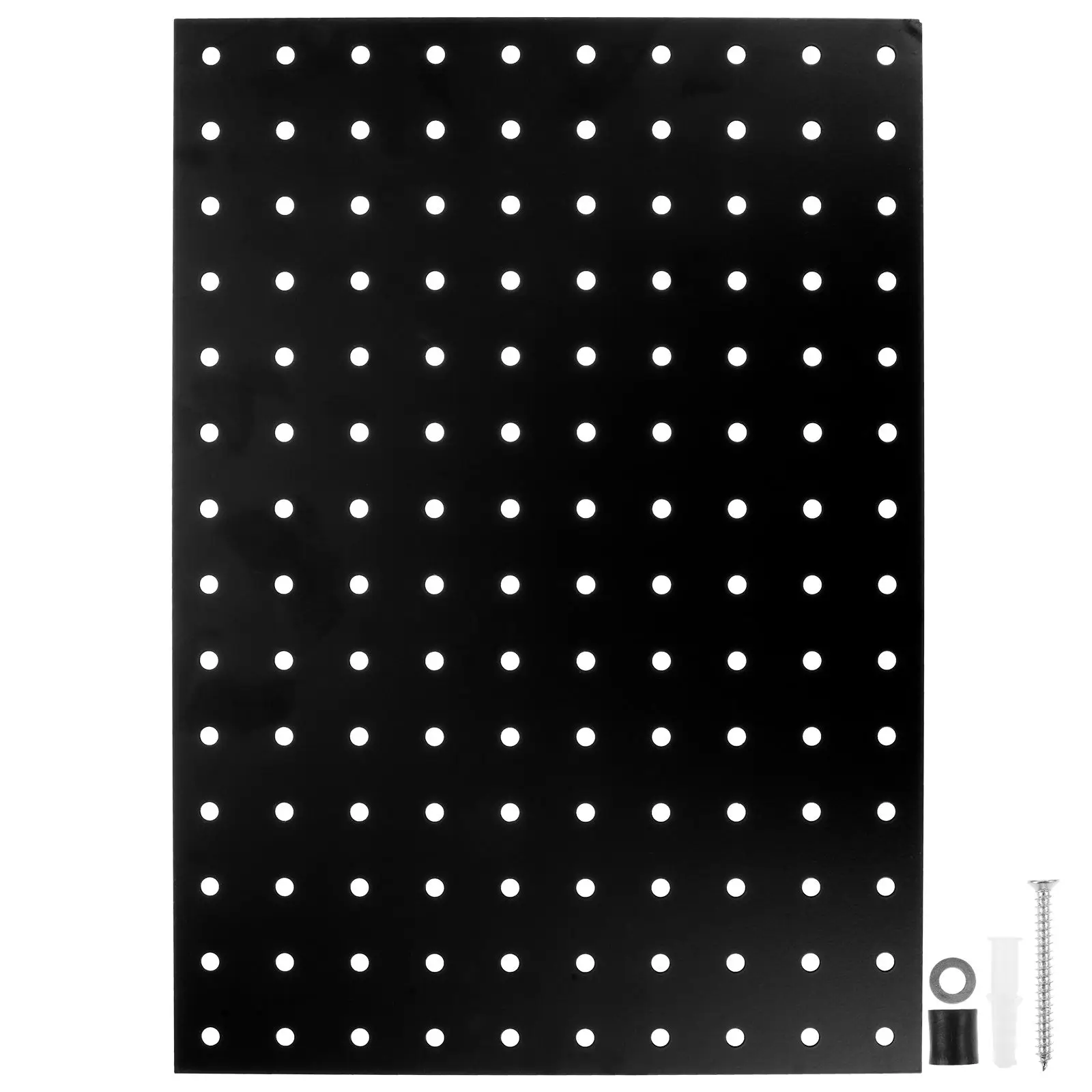 Metal Pegboard Panel 35.6x25cm Black Mount Tool Storage Workshop ganizer Garage Display Perforated Board Large
Metal Pegboard Panel 35.6x25cm Black Mount Tool Storage Workshop ganizer Garage Display Perforated Board Large