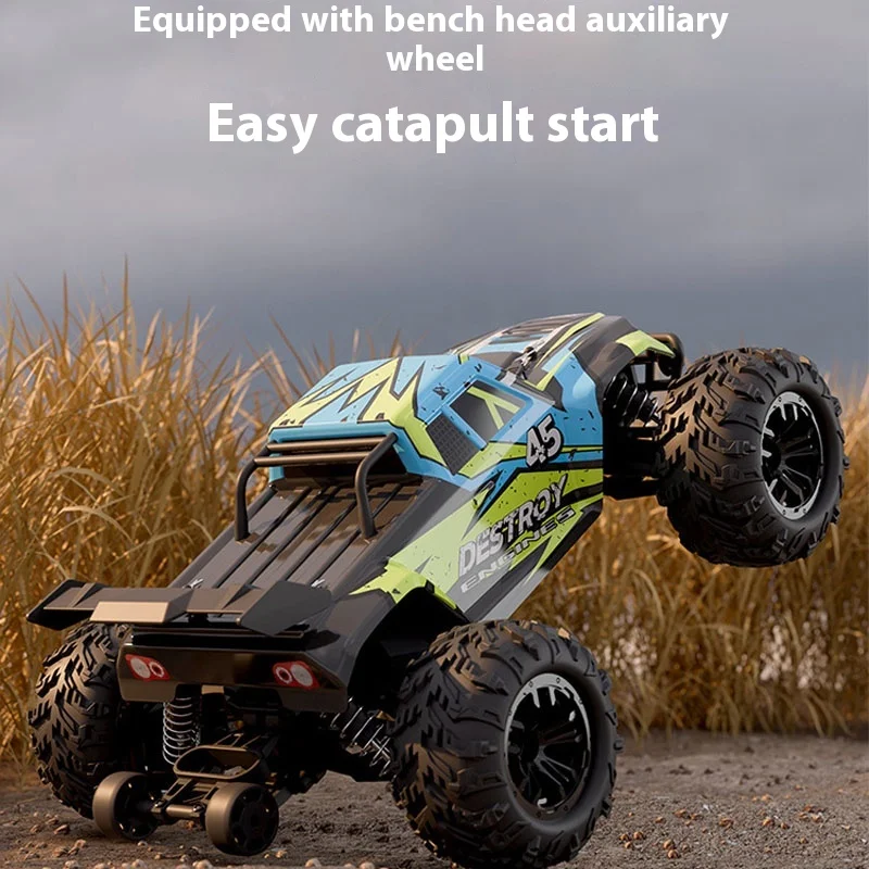 2.4G Full Proportional Remote Control Four-Wheel Drive All Terrain High-Speed Drift Pickup Truck Racing Professional RC Model 
2.4G Full Proportional Remote Control Four-Wheel Drive All Terrain High-Speed Drift Pickup Truck Racing Professional RC Model