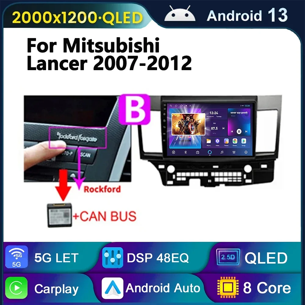 For Mitsubishi Lancer 10 CY 2007 - 2012 Android 10 Car Radio Multimedia Video Player Navigation stereo GPS No 2din 2 din dvd
For Mitsubishi Lancer 10 CY 2007 - 2012 Android 10 Car Radio Multimedia Video Player Navigation stereo GPS No 2din 2 din dvd