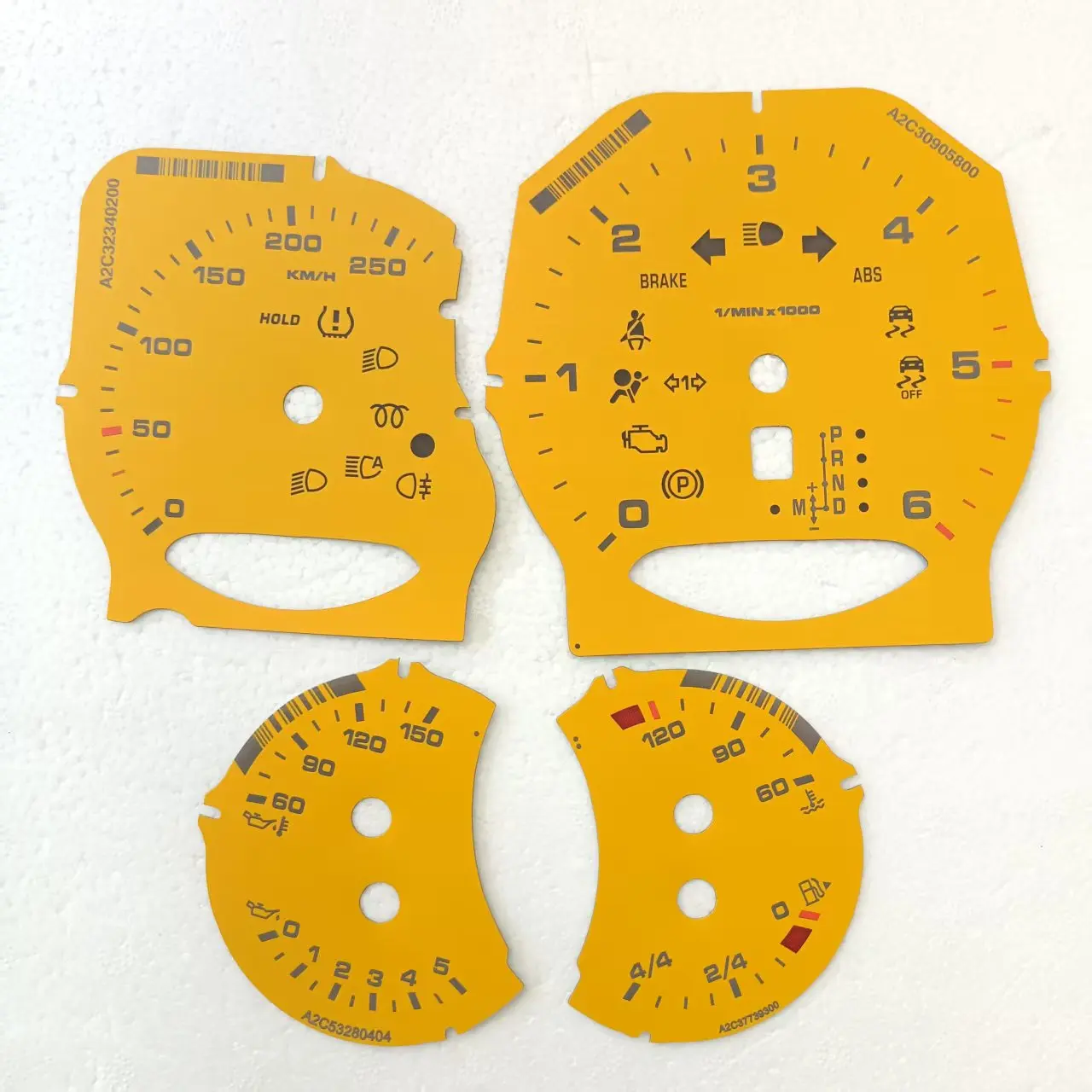 Speedometer Dial Gauge Face for Porsche 911 Carrera 991/Cayenne 958/Panamera 970 6000RPM Diesel Cluster Overlay
Speedometer Dial Gauge Face for Porsche 911 Carrera 991/Cayenne 958/Panamera 970 6000RPM Diesel Cluster Overlay