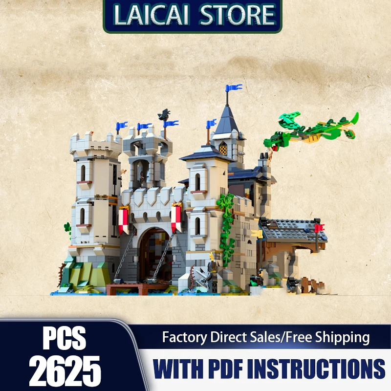 Модель средневекового замка Moc, строительные кирпичи, модель средневекового замка, технология, модульные блоки, подарки, рождественские игрушки, наборы «сделай сам», сборка
Модель средневекового замка Moc, строительные кирпичи, модель средневекового замка, технология, модульные блоки, подарки, рождественские игрушки, наборы «сделай сам», сборка