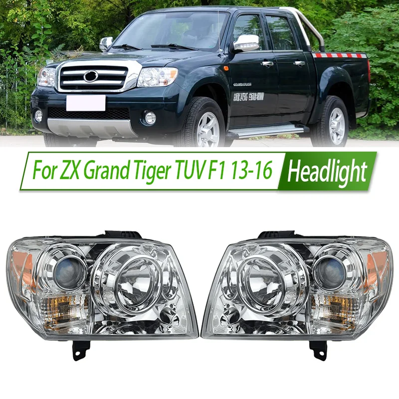 For ZX Grand Tiger TUV F1 F3 13-16 Halogen Headlight Assembly OEM Style Front Headlamp Bulb Socket Plug & Play Replacement
For ZX Grand Tiger TUV F1 F3 13-16 Halogen Headlight Assembly OEM Style Front Headlamp Bulb Socket Plug & Play Replacement