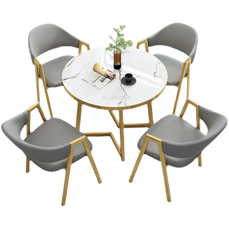 Light luxury negotiation table and chair combination, coffee and milk tea shop leisure table, guest leisure, convenient recep
Light luxury negotiation table and chair combination, coffee and milk tea shop leisure table, guest leisure, convenient recep
