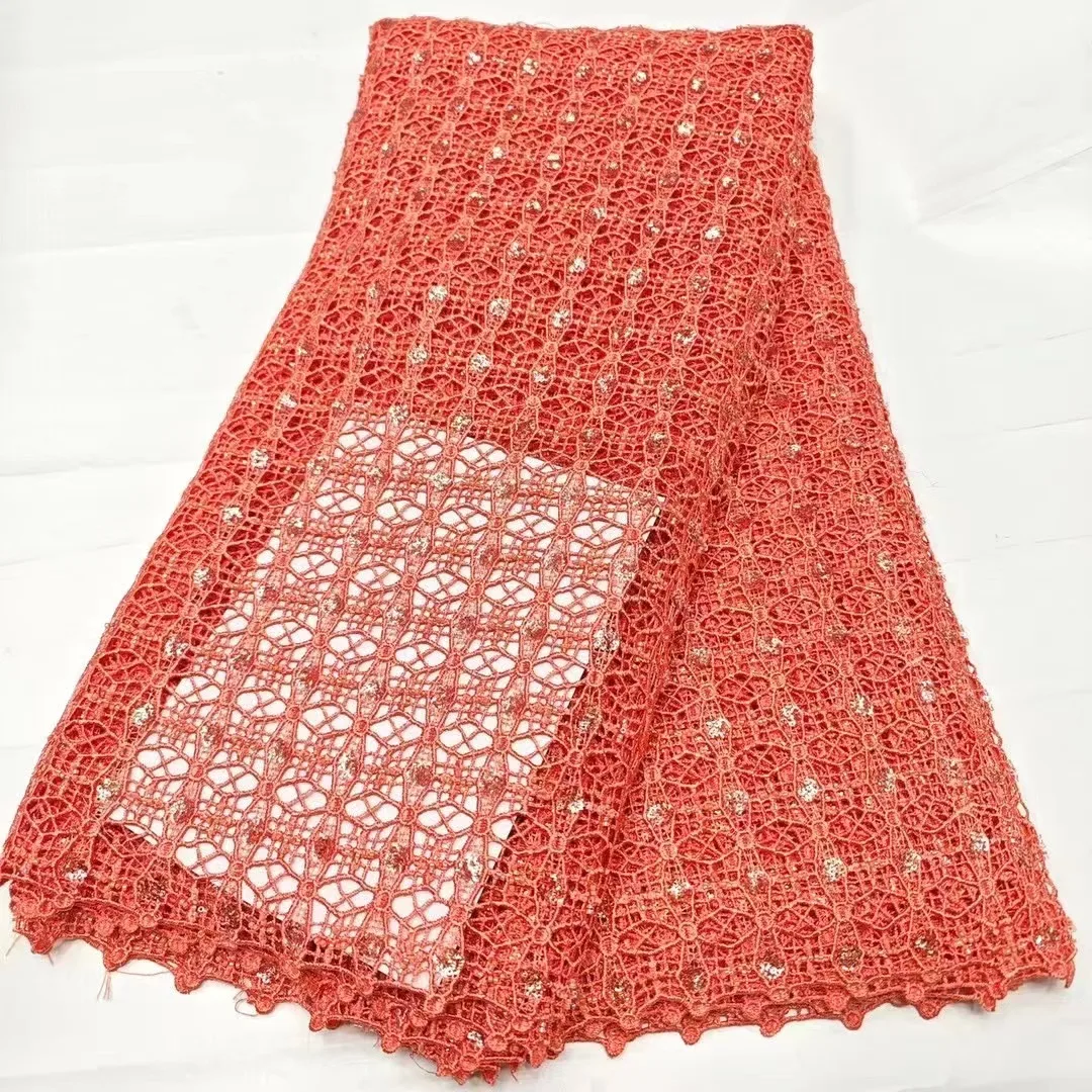 African Lace Fabric 2024 High Quality Lace Material Nigeria French African Milk Silk Lace Fabric For Women Wedding Dress
African Lace Fabric 2024 High Quality Lace Material Nigeria French African Milk Silk Lace Fabric For Women Wedding Dress