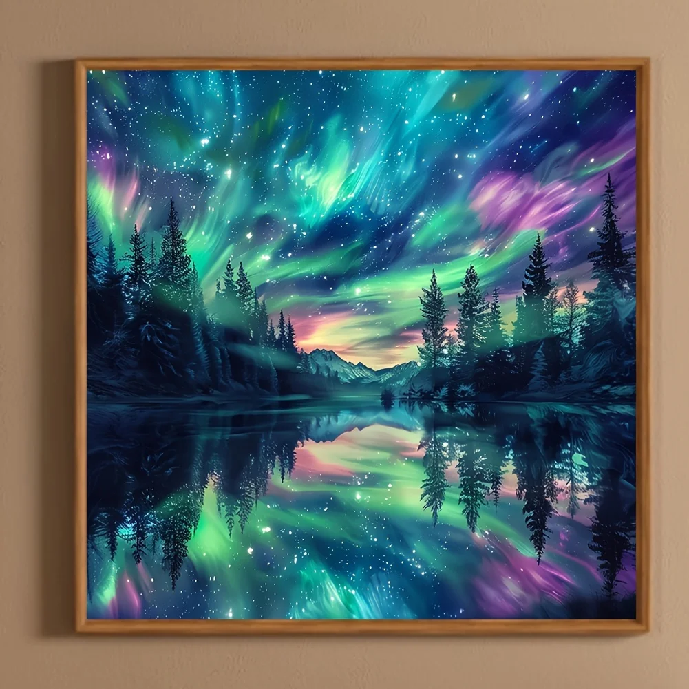 Beautiful Aurora Lake Scenery Jigsaw Puzzle 500/1024 PCS Holiday Stress Relieving Fun Games Home Decor Holiday Gifts
Beautiful Aurora Lake Scenery Jigsaw Puzzle 500/1024 PCS Holiday Stress Relieving Fun Games Home Decor Holiday Gifts