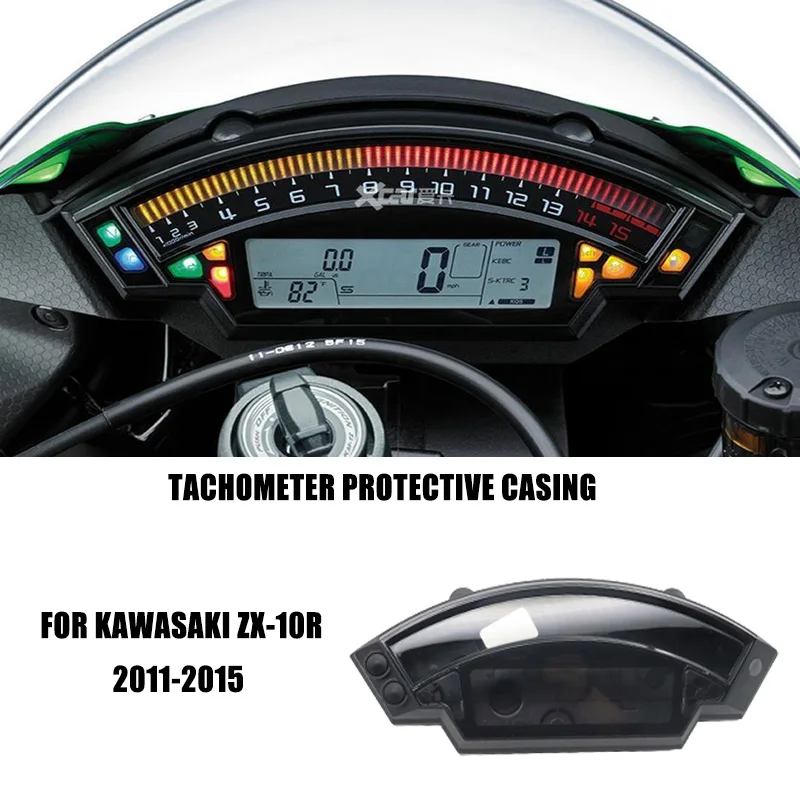 For KAWASAKI ZX-10R ZX10R ZX 10R 2011-2015 Motorcycle Instrument Box Cover Tachometer Cover Dashboard Protective Case
For KAWASAKI ZX-10R ZX10R ZX 10R 2011-2015 Motorcycle Instrument Box Cover Tachometer Cover Dashboard Protective Case