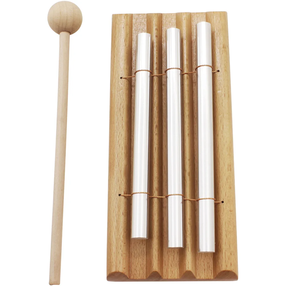 Three-tone Wind Chime Percussion Bell Kit Chimes with Mallet Instrument Musical Instruments for Adults Beech
Three-tone Wind Chime Percussion Bell Kit Chimes with Mallet Instrument Musical Instruments for Adults Beech