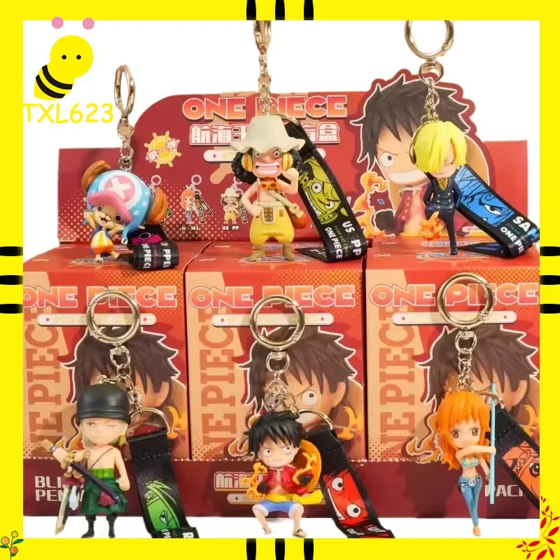 One Piece Blind Box Keychain Authentic Anime Straw Hat Crew Pendant Luffy Zoro Nami Backpack Car Key Ring Collectible Toy
One Piece Blind Box Keychain Authentic Anime Straw Hat Crew Pendant Luffy Zoro Nami Backpack Car Key Ring Collectible Toy