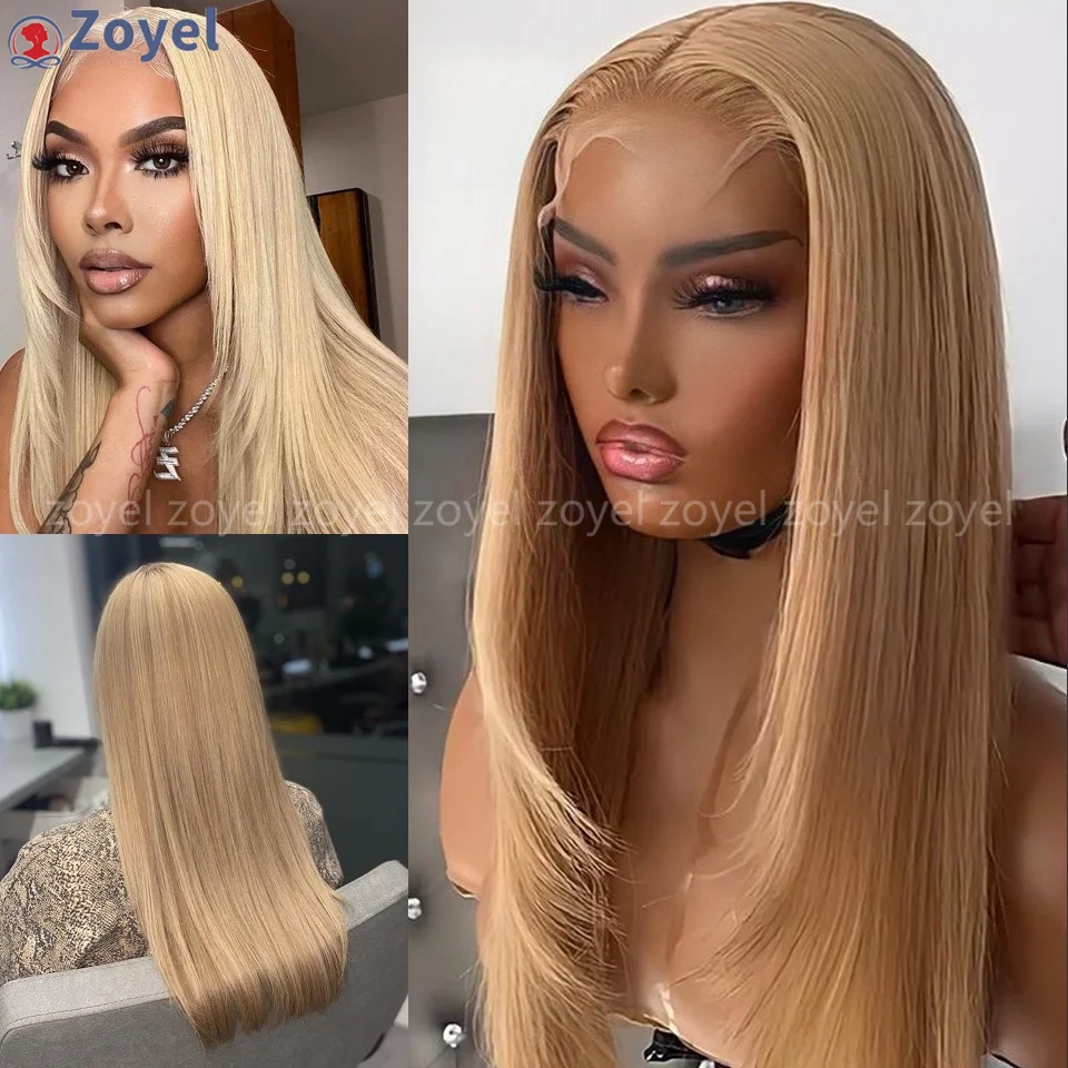 Synthetic Lace Front Wig Long Straight Honey Blond Hair Lace Wigs for Women Heat Resistant 27# Colored Party Cosplay Daily Wear
Synthetic Lace Front Wig Long Straight Honey Blond Hair Lace Wigs for Women Heat Resistant 27# Colored Party Cosplay Daily Wear