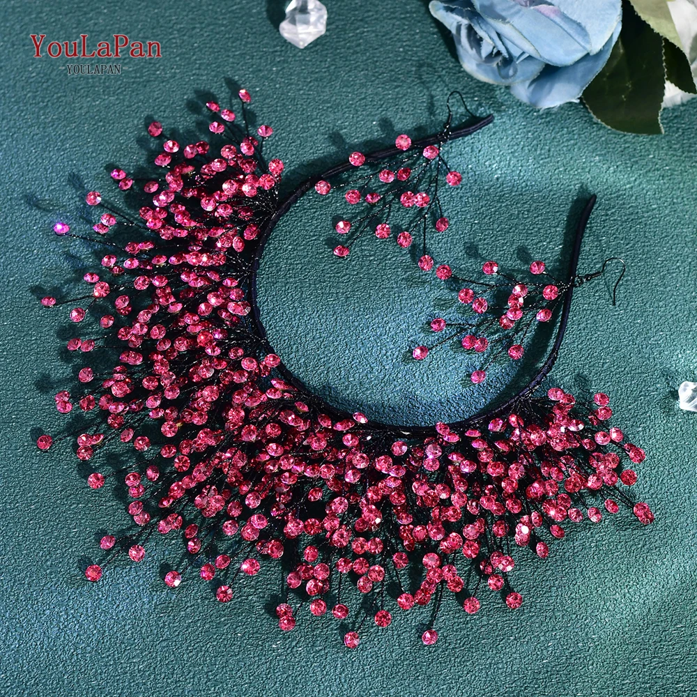 YouLaPan Handmade Rhinestone Crown Hair Accessory Perfect for Weddings Banquets and Theme Parties Elegant Design Item HP846
YouLaPan Handmade Rhinestone Crown Hair Accessory Perfect for Weddings Banquets and Theme Parties Elegant Design Item HP846