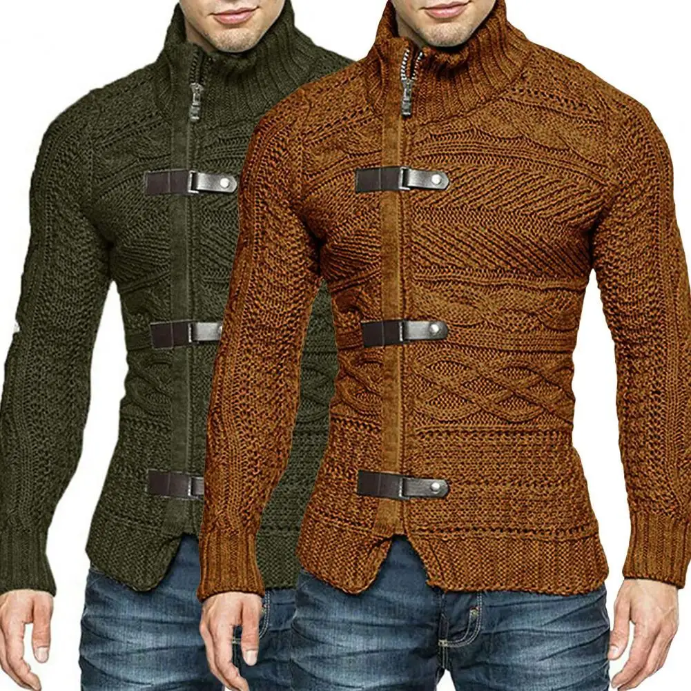 Men's Sweaters Stretchy Stylish Acrylic Fiber Loose Sweater Coat Causal-Solid Color Slim Fit Turtleneck Pullovers Sweater
Men's Sweaters Stretchy Stylish Acrylic Fiber Loose Sweater Coat Causal-Solid Color Slim Fit Turtleneck Pullovers Sweater