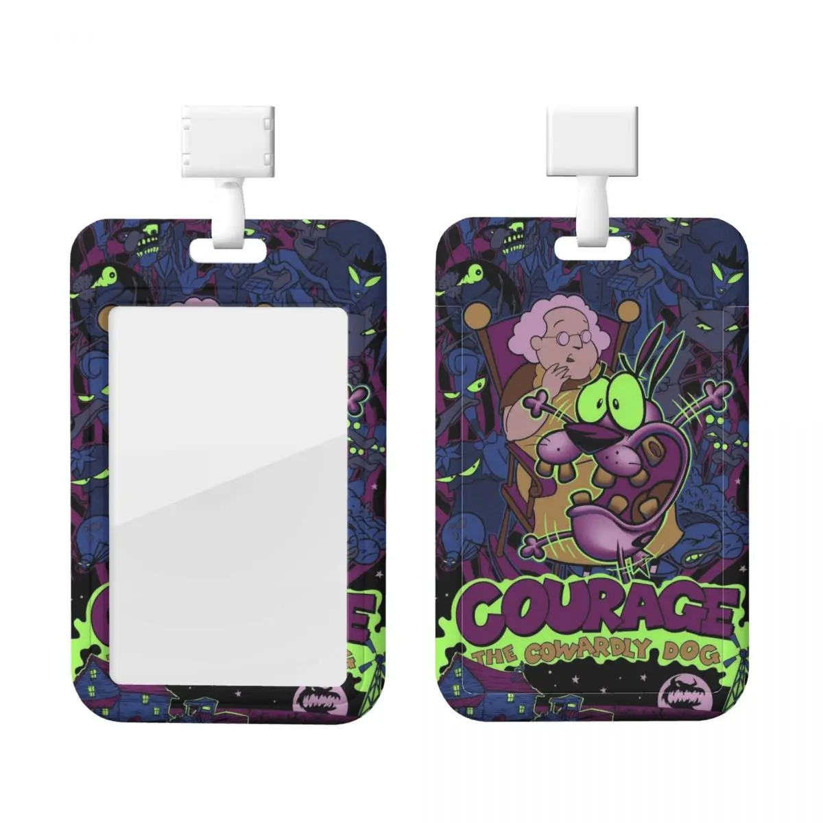 Custom Dog C-Courage The Cowardly Card Badge Holder For Subway Bus Bank Card Lanyard Credential Badge Holder Factories
Custom Dog C-Courage The Cowardly Card Badge Holder For Subway Bus Bank Card Lanyard Credential Badge Holder Factories