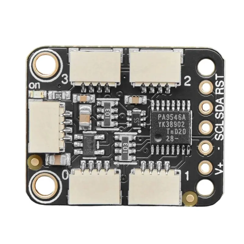 LXYB18B PCA9546A 4-Channel I2C Multiplexer Module For Qwiic/QT For STEMMA Compatible Interface
LXYB18B PCA9546A 4-Channel I2C Multiplexer Module For Qwiic/QT For STEMMA Compatible Interface