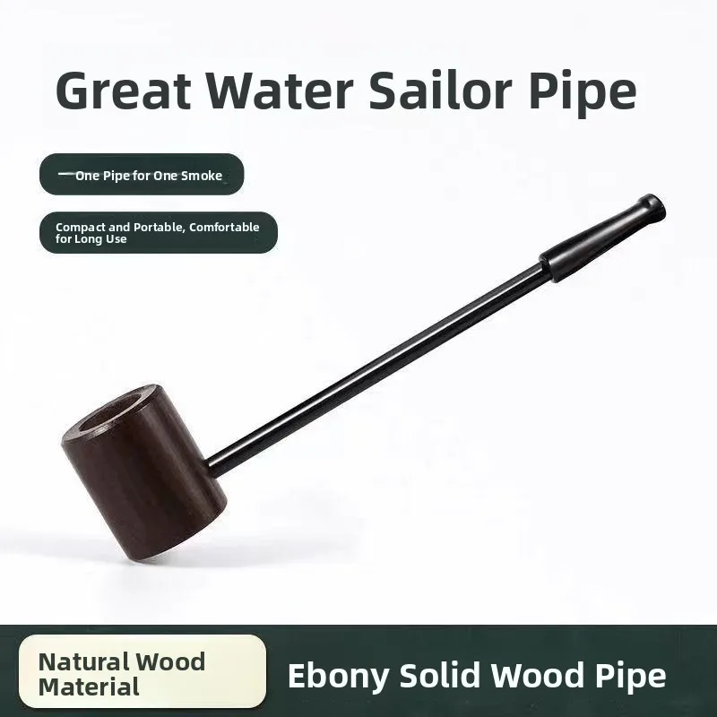 Red Teak Wood Sailor Large Pipe Men's Old Style Wood Pipe Cigarette Pipe Small Portable Wooden Pipe
Red Teak Wood Sailor Large Pipe Men's Old Style Wood Pipe Cigarette Pipe Small Portable Wooden Pipe