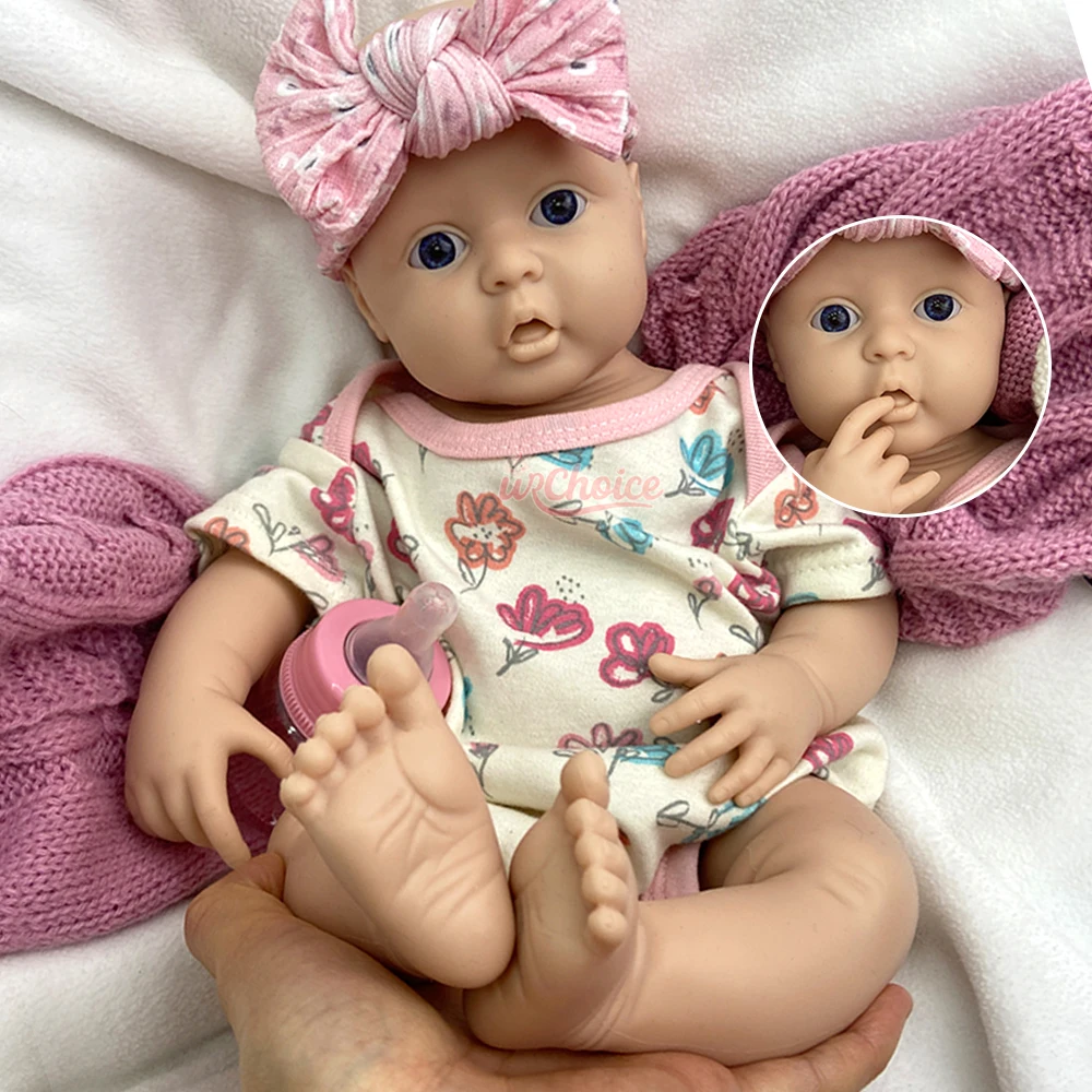 45 см полностью мягкая силиконовая кукла Reborn для маленьких девочек, подвижные конечности и реалистичные особенности, утяжеленная кукла для фотографии и искусства, рождественский подарок
45 см полностью мягкая силиконовая кукла Reborn для маленьких девочек, подвижные конечности и реалистичные особенности, утяжеленная кукла для фотографии и искусства, рождественский подарок