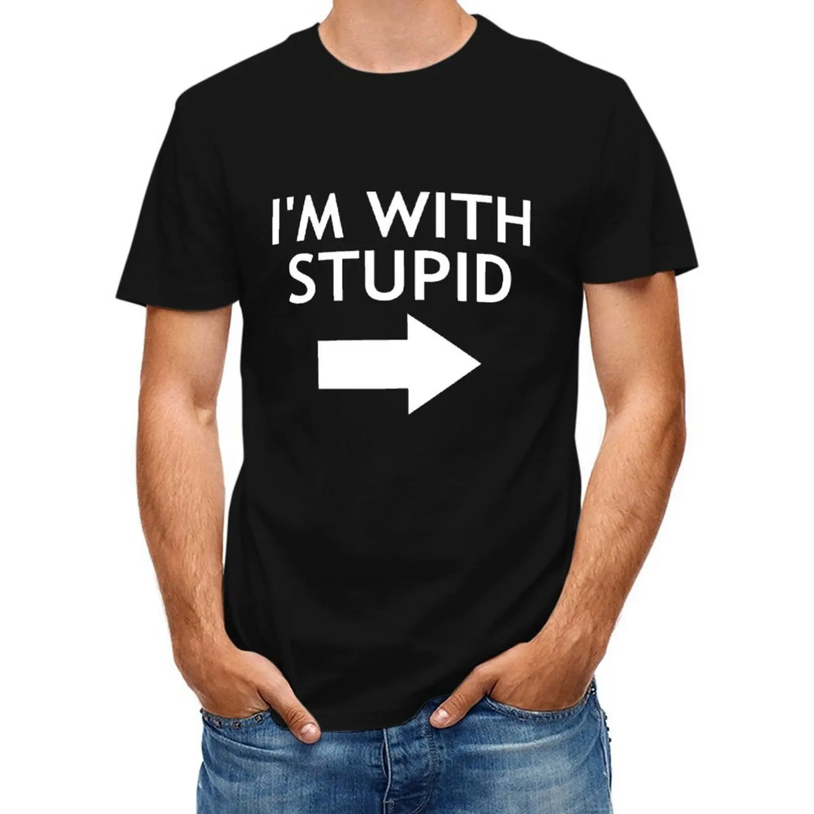 I'M WITH STUPID T-Shirt graphic shirts custom t-shirts funny costumes mens white t shirts
I'M WITH STUPID T-Shirt graphic shirts custom t-shirts funny costumes mens white t shirts