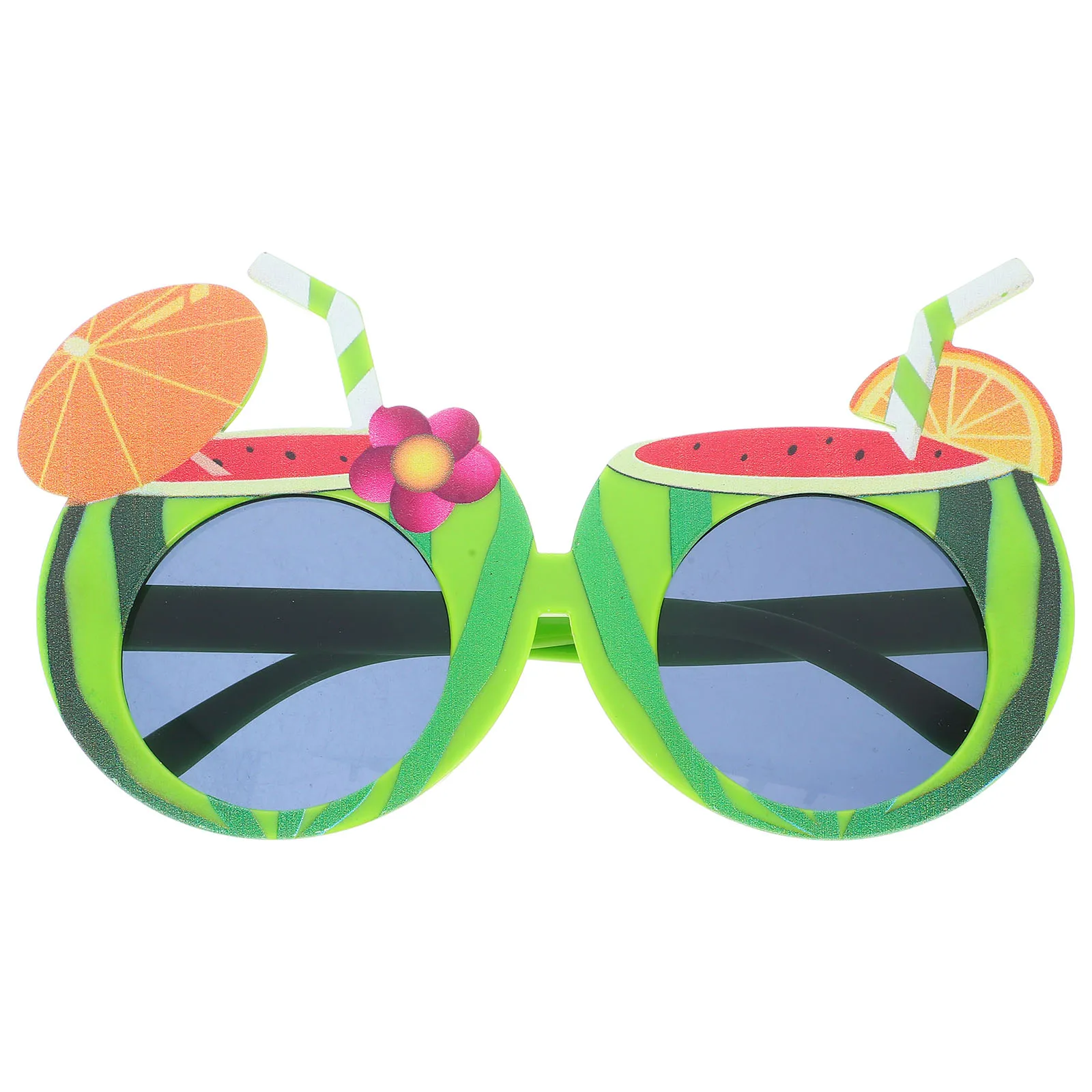 1pcs Hawaiian Glasses 1 Pair Funny Sunglasses for Beach Party Photos Green Plastic Fruit Eyeglasses Novelty Adult Supplies
1pcs Hawaiian Glasses 1 Pair Funny Sunglasses for Beach Party Photos Green Plastic Fruit Eyeglasses Novelty Adult Supplies