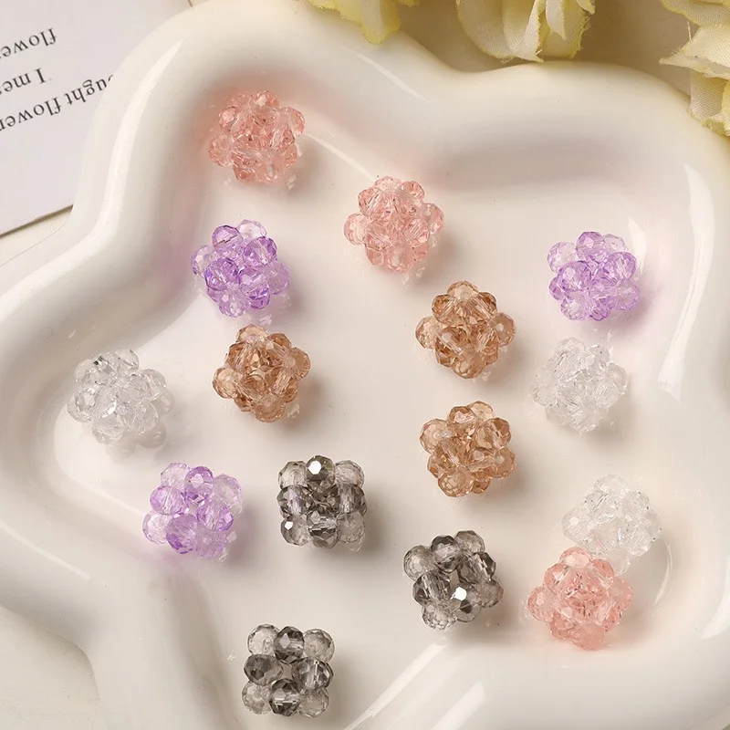 New arriaved 40pcs/lot 16mm color glass beads handmade Weave rounds shape bead diy jewelry garment accessory
New arriaved 40pcs/lot 16mm color glass beads handmade Weave rounds shape bead diy jewelry garment accessory