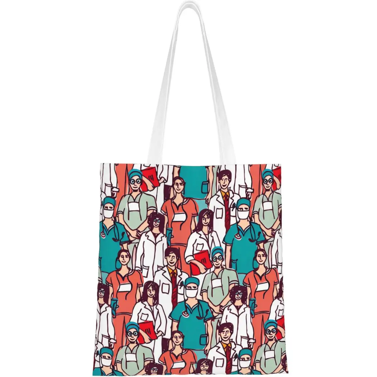 Enfermera En Apuros Doctor Nurse Shopper Bag Handbags Ladies Graphic Tote Bag Y2k Cloth Streetwear Shoulder Bag
Enfermera En Apuros Doctor Nurse Shopper Bag Handbags Ladies Graphic Tote Bag Y2k Cloth Streetwear Shoulder Bag
