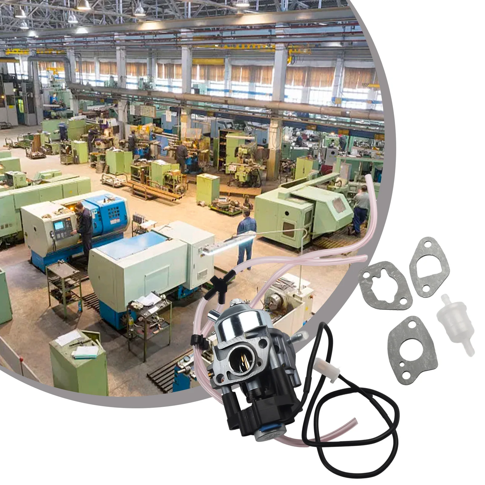 For Carburetor for EU3000i 2000i EU3000is Generator ASM Replacement Part Number 16100ZL0D66 Includes Fuel Filter and Gasket Set
For Carburetor for EU3000i 2000i EU3000is Generator ASM Replacement Part Number 16100ZL0D66 Includes Fuel Filter and Gasket Set