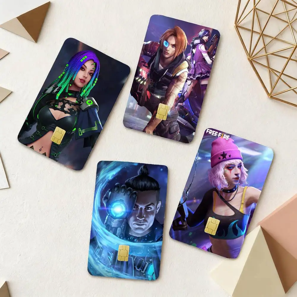 F-Free F-Fire Moco Dasha 4pcs 1Set Laser Holographic Sticker Skin Cover for Credit Bank Debit Card
F-Free F-Fire Moco Dasha 4pcs 1Set Laser Holographic Sticker Skin Cover for Credit Bank Debit Card