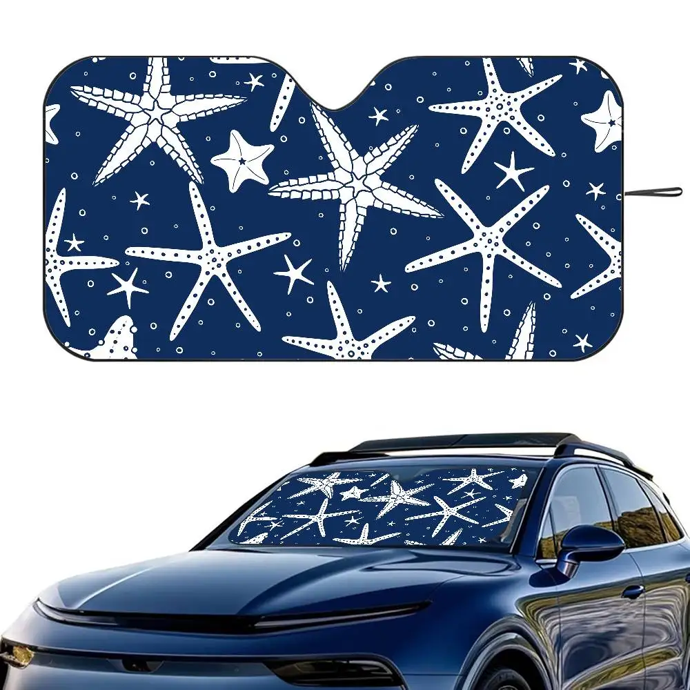 Blue Starfish Car SunShade Windshield Foldable Three-layer Insulation Sunshade By Suction Cup Blocks UV Rays Sun
Blue Starfish Car SunShade Windshield Foldable Three-layer Insulation Sunshade By Suction Cup Blocks UV Rays Sun