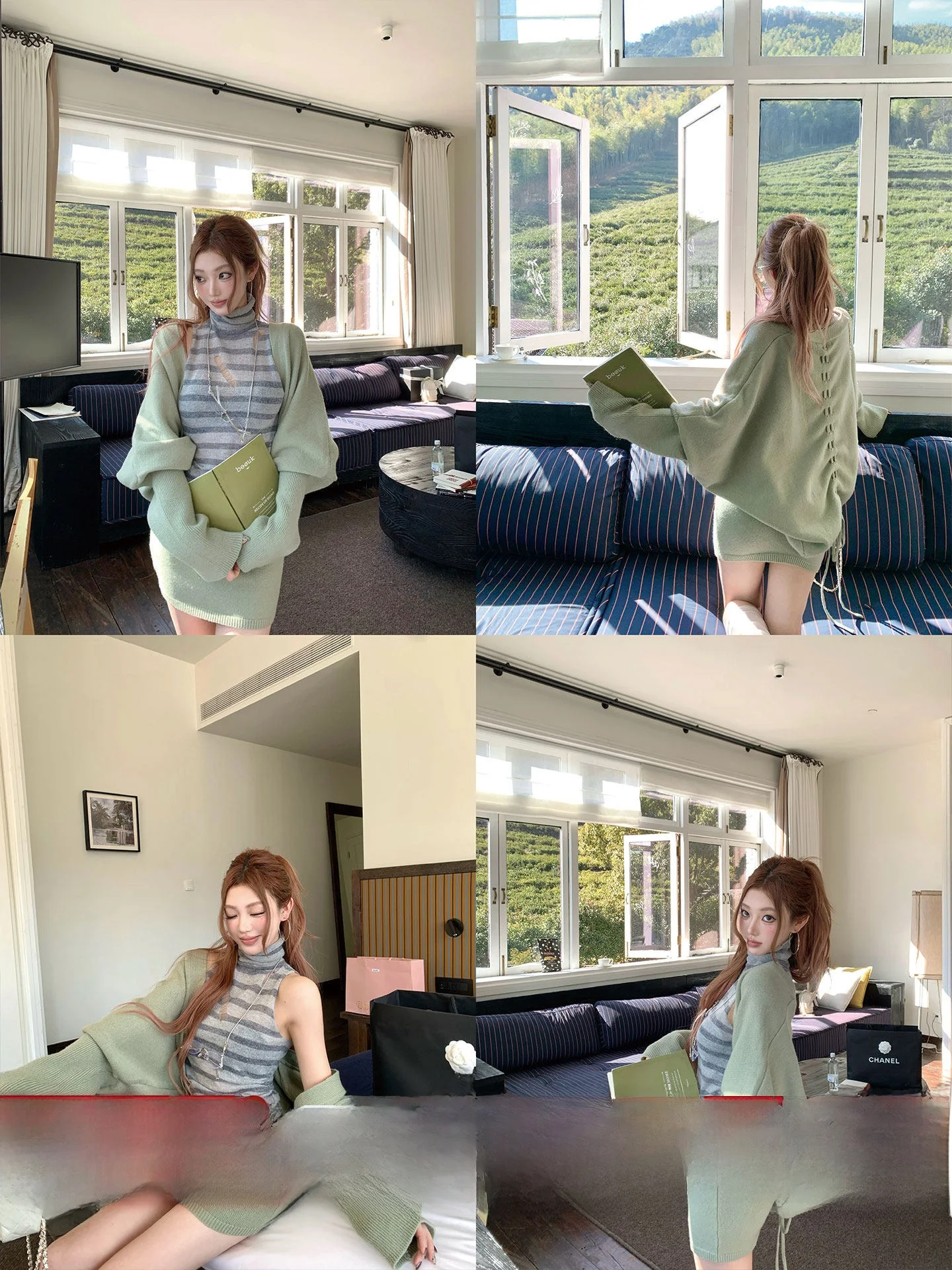 Spring Morning Light Wind Early Spring Korean Style Pure Desire Color Wool Open Cardigan Loose Knitted Outerwear
Spring Morning Light Wind Early Spring Korean Style Pure Desire Color Wool Open Cardigan Loose Knitted Outerwear