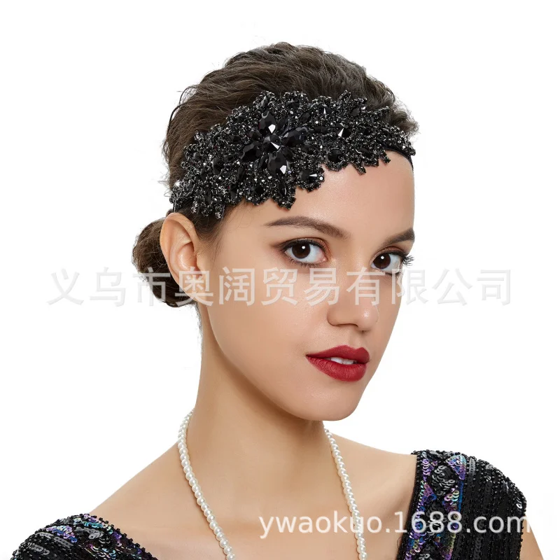 1920sVintage Hot-Selling Rhinestone Headband Single Party Banquet Exaggerated Accessories Wedding Gatsby Headpiece
1920sVintage Hot-Selling Rhinestone Headband Single Party Banquet Exaggerated Accessories Wedding Gatsby Headpiece