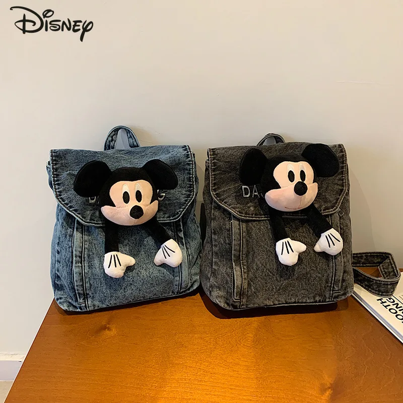 Mickey New Women's Backpack Fashion High Quality Girls Cowboy Backpack Cartoon Large Capacity Multi Functional Student Backpack
Mickey New Women's Backpack Fashion High Quality Girls Cowboy Backpack Cartoon Large Capacity Multi Functional Student Backpack
