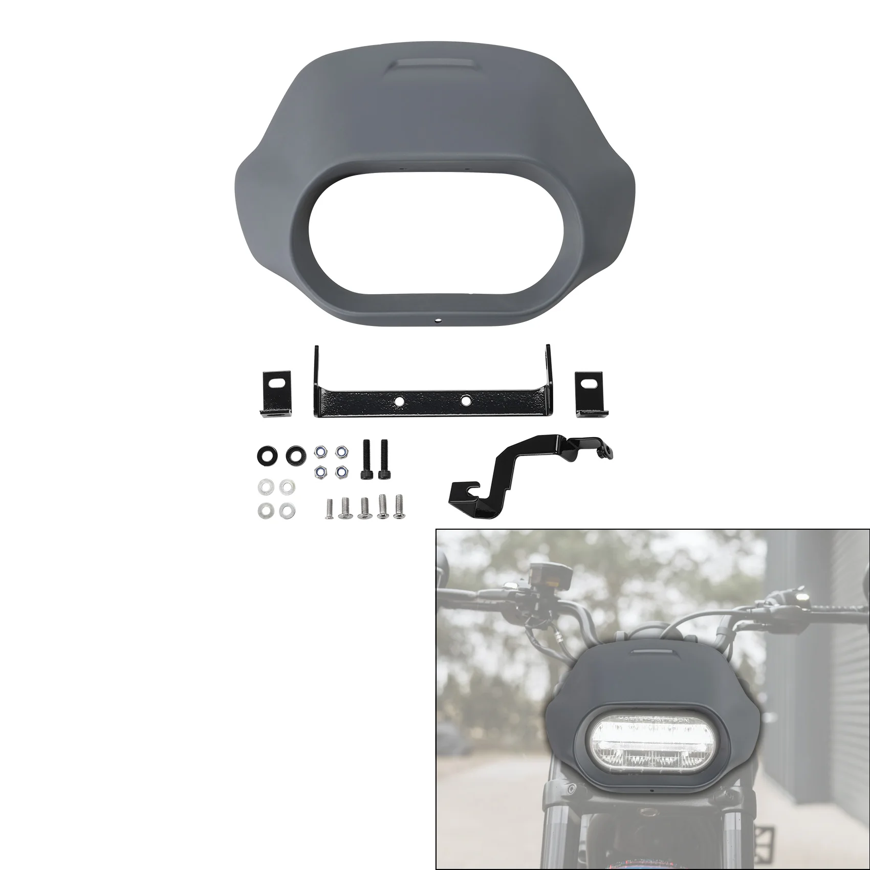 Unpainted Front Headlight Fairing Fit For Harley Sportster S RH1250S 2021-2025 2024 2023 2022
Unpainted Front Headlight Fairing Fit For Harley Sportster S RH1250S 2021-2025 2024 2023 2022