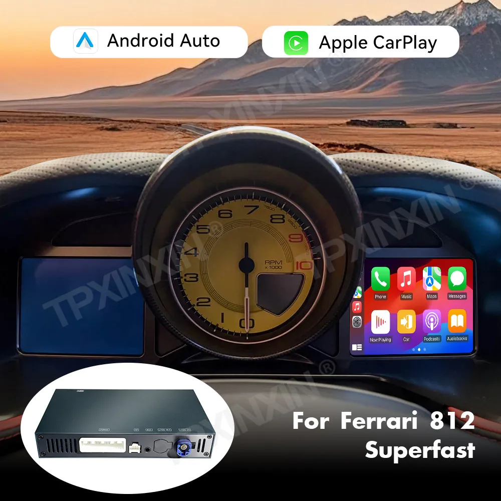 CarPlay Module Interface Box Wireless Carplay For Ferrari 458 Android Auto Interface Mirror Link Car accessories
CarPlay Module Interface Box Wireless Carplay For Ferrari 458 Android Auto Interface Mirror Link Car accessories