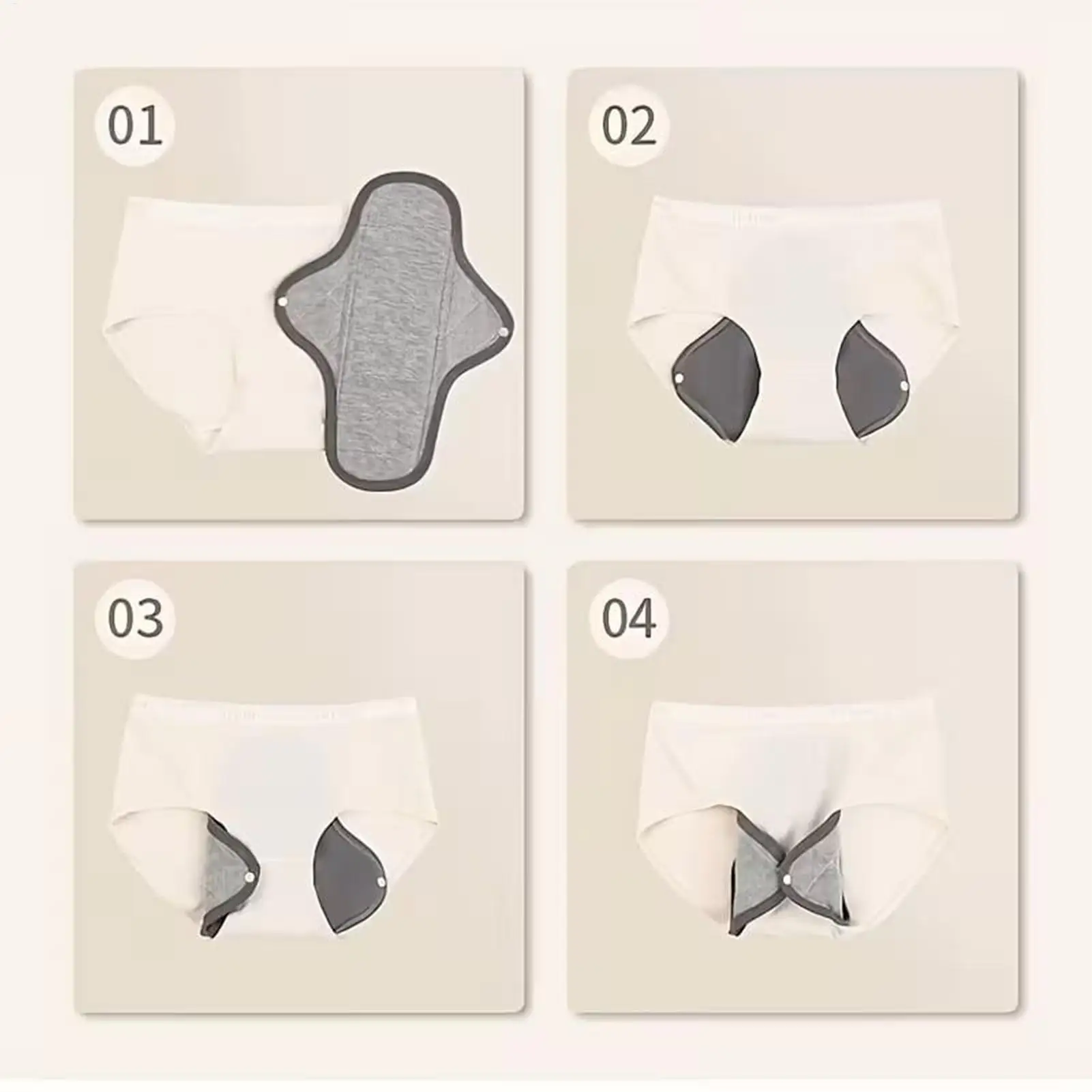 Hype Absorbent Washable Sanitary Napkins Reusable Colored Cotton Menstrual Cloth Nursing Pads BHL1513
Hype Absorbent Washable Sanitary Napkins Reusable Colored Cotton Menstrual Cloth Nursing Pads BHL1513