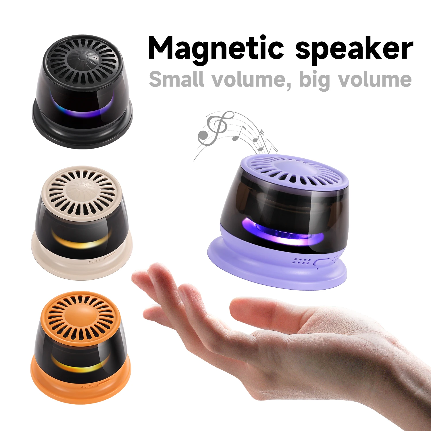 Outdoor camping Multifunctional loudspeaker Magnetic suction Bluetooth speaker Wireless stereo RGB color lights Speaker
Outdoor camping Multifunctional loudspeaker Magnetic suction Bluetooth speaker Wireless stereo RGB color lights Speaker
