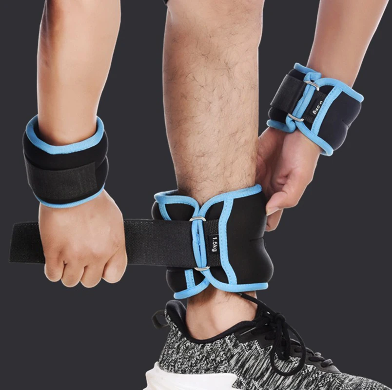 0.5/1kg Adjustable Iron Sand Weight-Bearing Fitness Sandbag Bracelet Dance Training Wrist Band Running Yoga Sports Hand And Foot
0.5/1kg Adjustable Iron Sand Weight-Bearing Fitness Sandbag Bracelet Dance Training Wrist Band Running Yoga Sports Hand And Foot