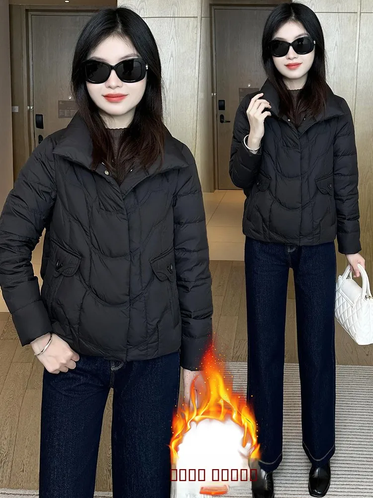 Faionable Thiened down Cotton Jaet Women's Winter New Sle Versatile Loose Warm ort Coat Korean Sle Long Sve
Faionable Thiened down Cotton Jaet Women's Winter New Sle Versatile Loose Warm ort Coat Korean Sle Long Sve