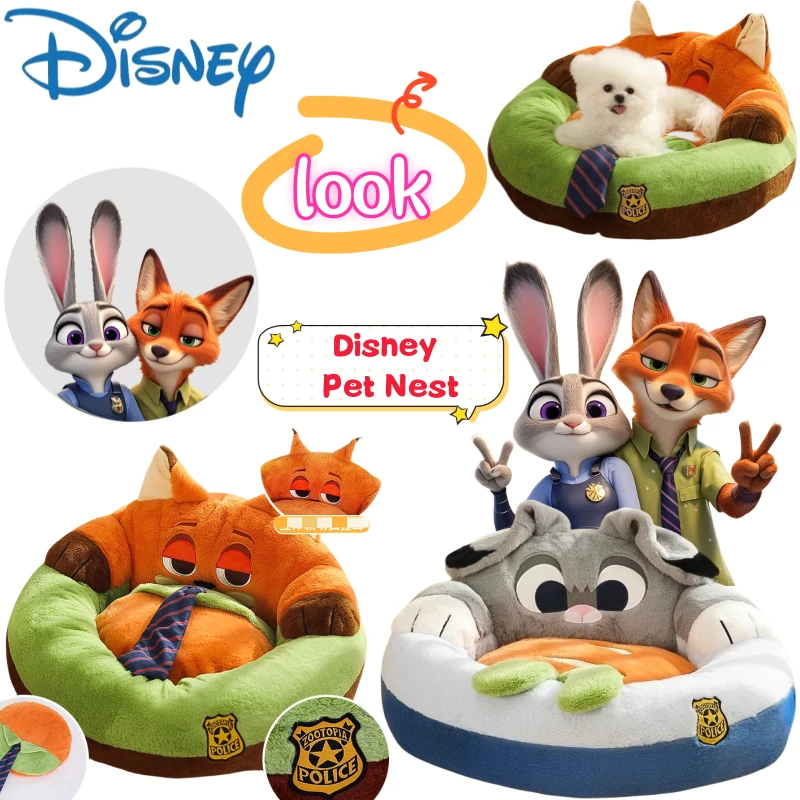 Disney Zootopia Judy Hopps Nick Wilde Pet Nest Creative High Value DIY Print All Seasons Universal Detachable Cat and Dog Kennel
Disney Zootopia Judy Hopps Nick Wilde Pet Nest Creative High Value DIY Print All Seasons Universal Detachable Cat and Dog Kennel